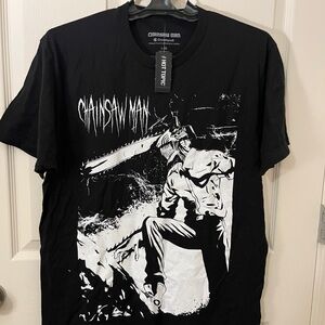 Hot Topic: Chainsaw Man Black Graphic T-Shirt